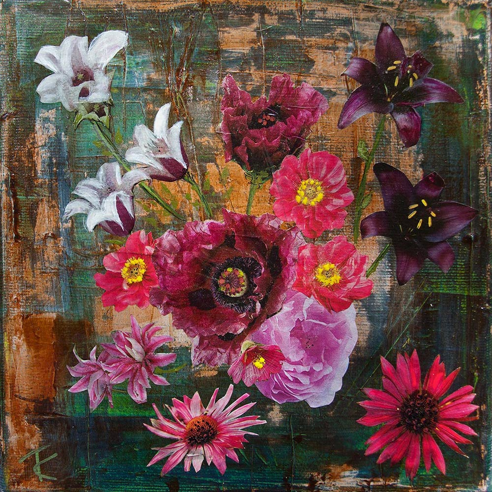 Blumen Blumen-Collagen